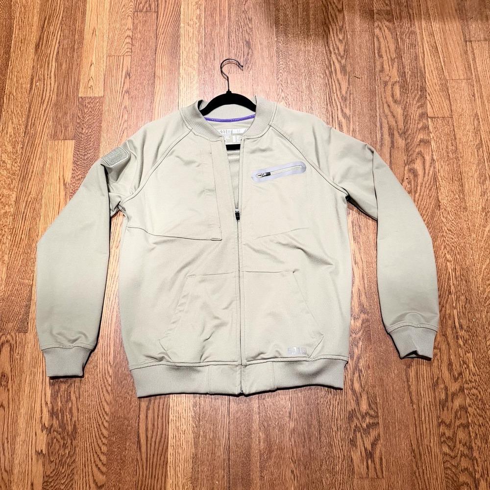 5.11 Tactical Light Green Outdoor Charisma Bomber Full Zip Jacket Women's Medium